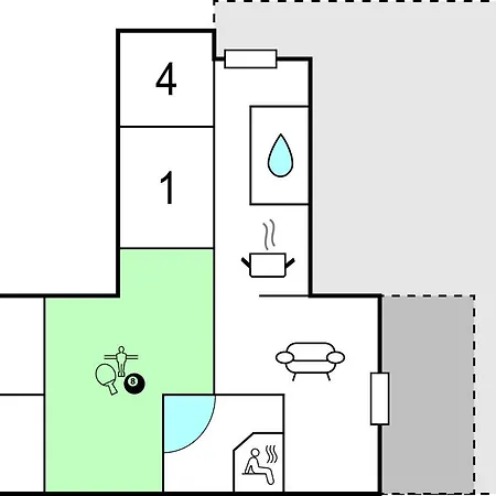 펜션 Four-bedroom Holiday In
